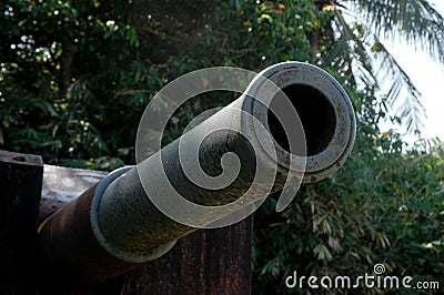 Cannon dutch Stock Photo