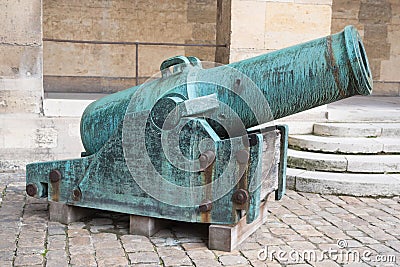 Cannon at Invalides Stock Photo