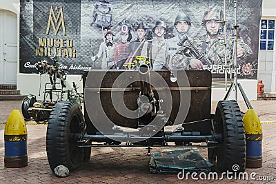 Cannon Militar Museum Editorial Stock Photo