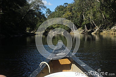 Canoe Bow Stock Photo