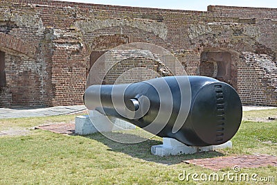 Canon Fort Sumter Editorial Stock Photo