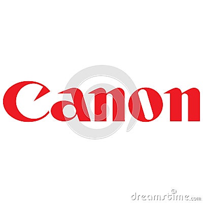 Canon icon logo Editorial Stock Photo