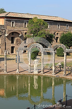 Canopus in Hadrian Villa Stock Photo