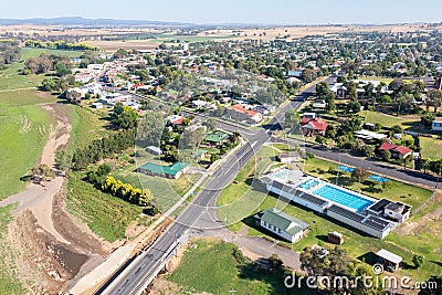 Canowindra - NSW Australia Stock Photo