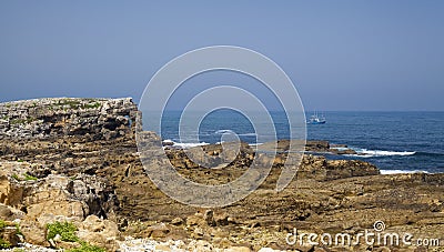 Cantabria, coastal landscape Stock Photo