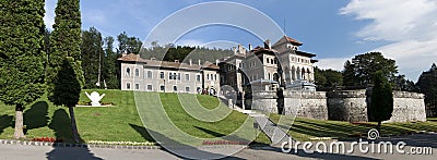 Cantacuzino Castle Editorial Stock Photo