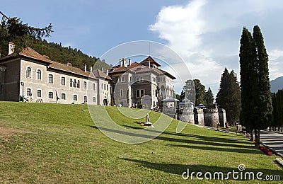 Cantacuzino Castle Editorial Stock Photo