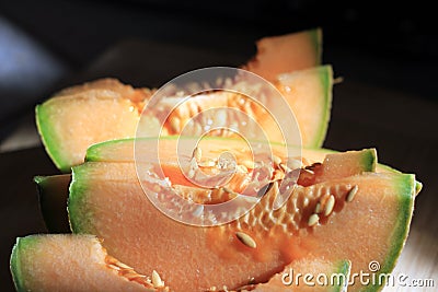 Cantaloupe Stock Photo