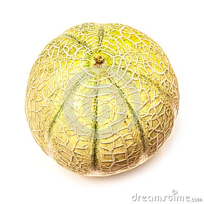 Canteloupe melon fruit (Cucumis melo) Stock Photo