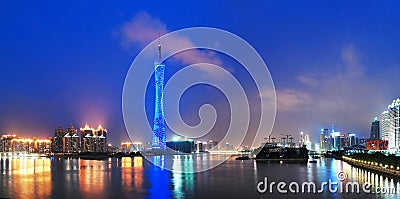 Canton tower Editorial Stock Photo