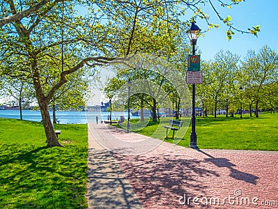 Canton Waterfront Park Editorial Stock Photo