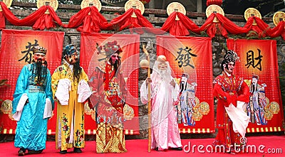 Cantonese opera Editorial Stock Photo