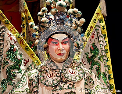 Cantonese opera dummy Stock Photo