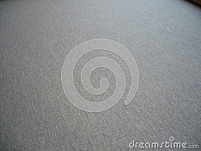 Canvas, coarse linen fabric with plain weave. Fabric texture. Linen. Stock Photo