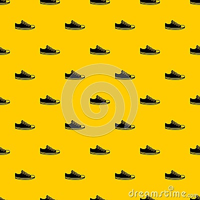 Canvas sneaker pattern vector Vector Illustration