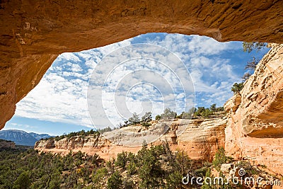 Canyon of the ancients Stock Photo