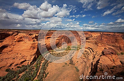 Canyon Chelly Stock Photo