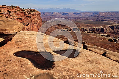 Canyon Lands Stock Photo