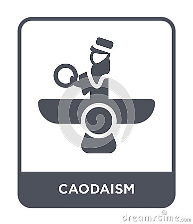 caodaism icon in trendy design style. caodaism icon isolated on white background. caodaism vector icon simple and modern flat Vector Illustration