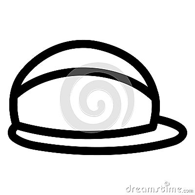 Cap, construction Isolated Vector Icon which can be easily modified or edited Vector Illustration