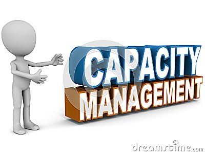 Capacity management Stock Photo