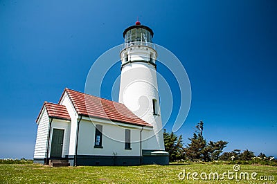 Cape Blanco Lighthouse Stock Photo