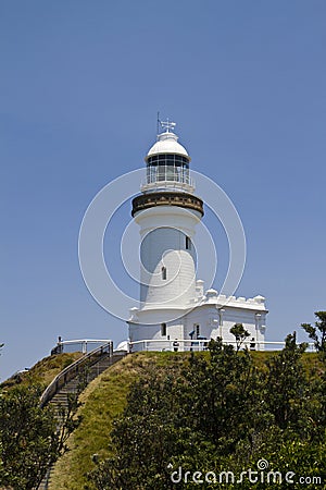 Cape Byron Bay lighthouse Editorial Stock Photo