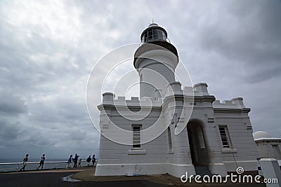 Cape Byron lighthouse. Cape Byron. New South Wales. Australia Editorial Stock Photo