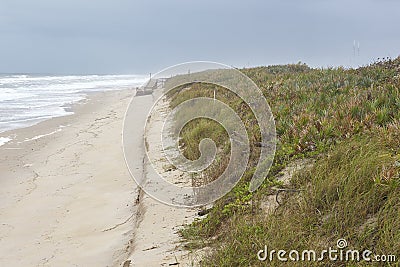 Cape Canaveral National Seashore, Brevard County, Florida Stock Photo