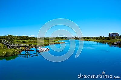 Cape Cod Bumps river Massachusetts Stock Photo