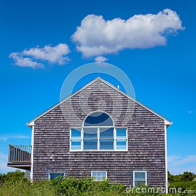 Cape Cod houses architecture Massachusetts US Stock Photo