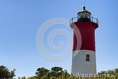 Cape Cod Nauset Light House Editorial Stock Photo