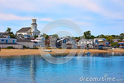 Cape Cod Provincetown beach Massachusetts Stock Photo