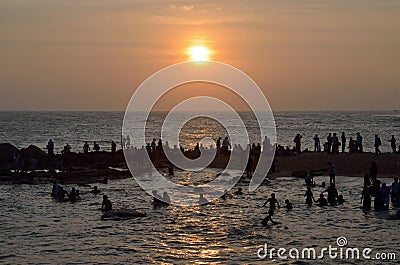 Cape Comorin Stock Photo