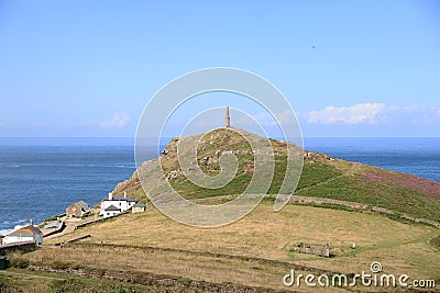 Cape Cornwall View, Cornwall, England Stock Photo