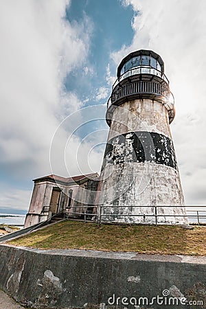 Cape Disapointment Lighthouse Stock Photo