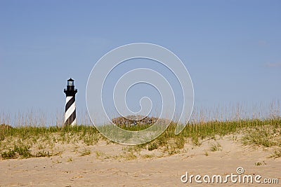 Cape Hatteras Lighthouse Stock Photo