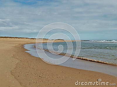 Cape Hatteras National Seashore in North Carolina Stock Photo