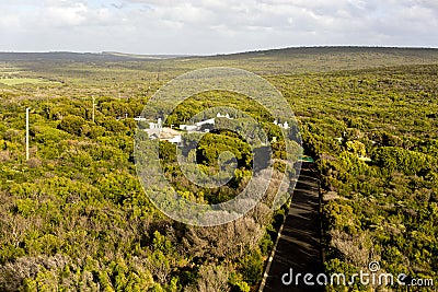 Cape Naturaliste and View from the Lighthouse Stock Photo