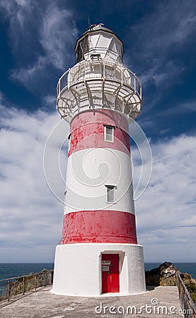 Cape Palliser Lighthouse Stock Photo