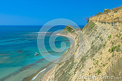 Cape of Rodon in Albania Stock Photo