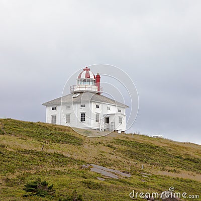Cape Spear Lighthouse Historic Site NL Canada Stock Photo