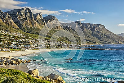 Cape Town Beach Stock Photo