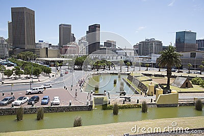 Cape Town city centre South Africa Editorial Stock Photo