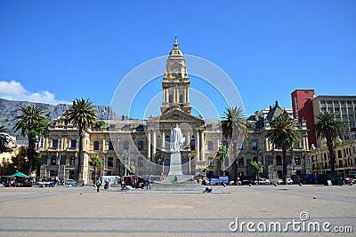 Cape Town City Hall Stock Photo