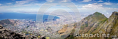 Cape Town panorama, South Africa Stock Photo