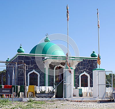 The Moturu Kramat is a sacred site for Muslims Editorial Stock Photo