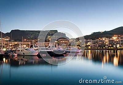 Cape Town V&A Waterfront Stock Photo