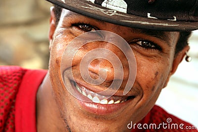 Cape Verdean man Editorial Stock Photo