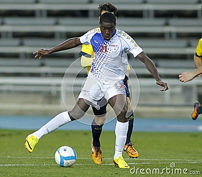 Cape Verdean player Jorge Djaniny Editorial Stock Photo